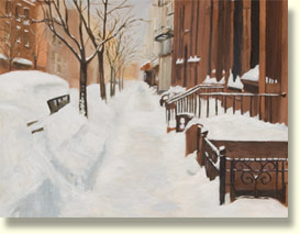 85th Street Snow